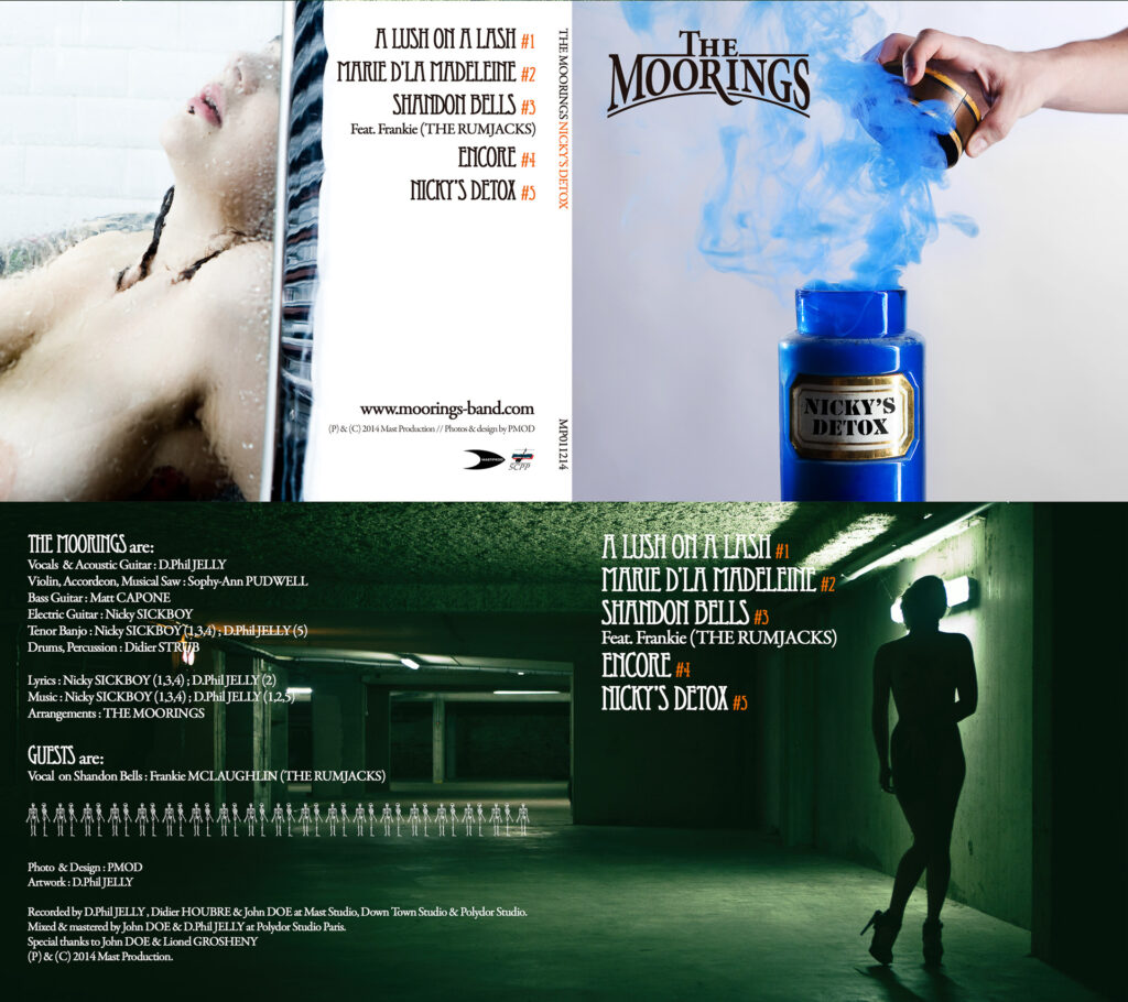 Nicky's Detox - CD artwork - 2015