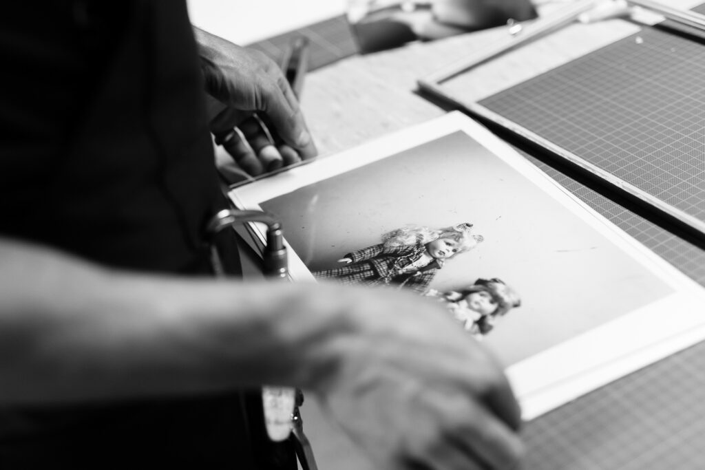 Emmaüs Scherwiller - ateliers encadrement, avril 2019