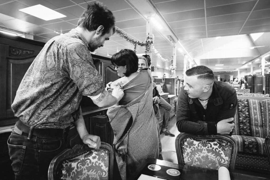 Emmaüs Scherwiller - rencontre compagnon.e.s/tatoueur.se.s - ma