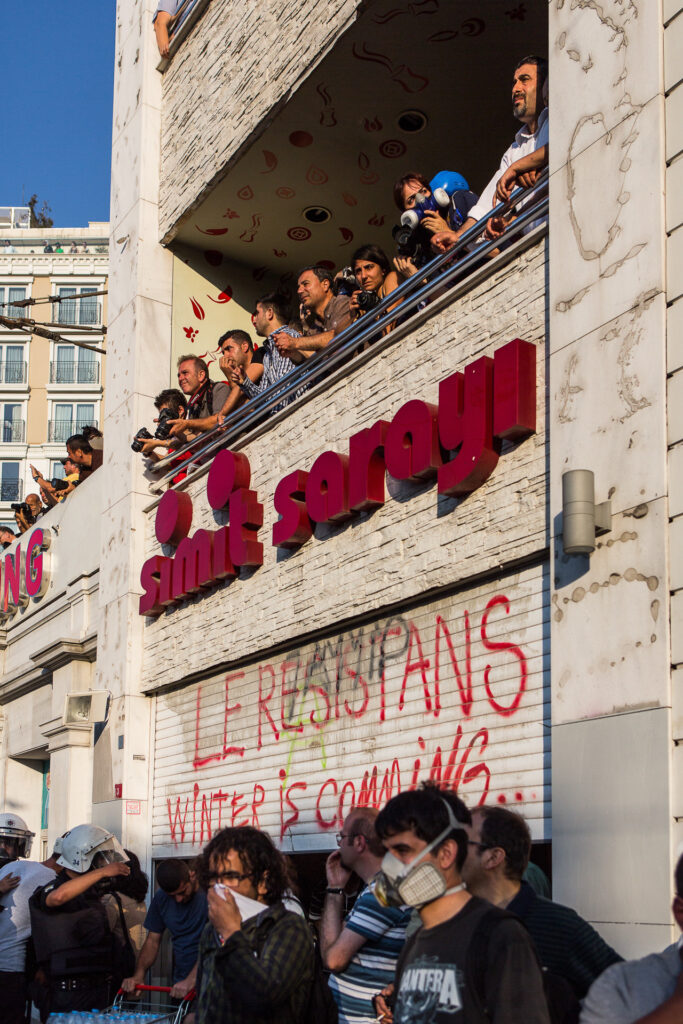 Violent demonstration @ Taksim, Istanbul - July 6th 2013