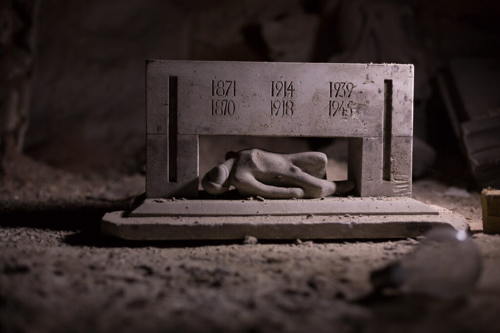Bibliothèque Humaniste : il s’agit peut être d’une proposition de projet de monument aux morts pour la ville de Sélestat.