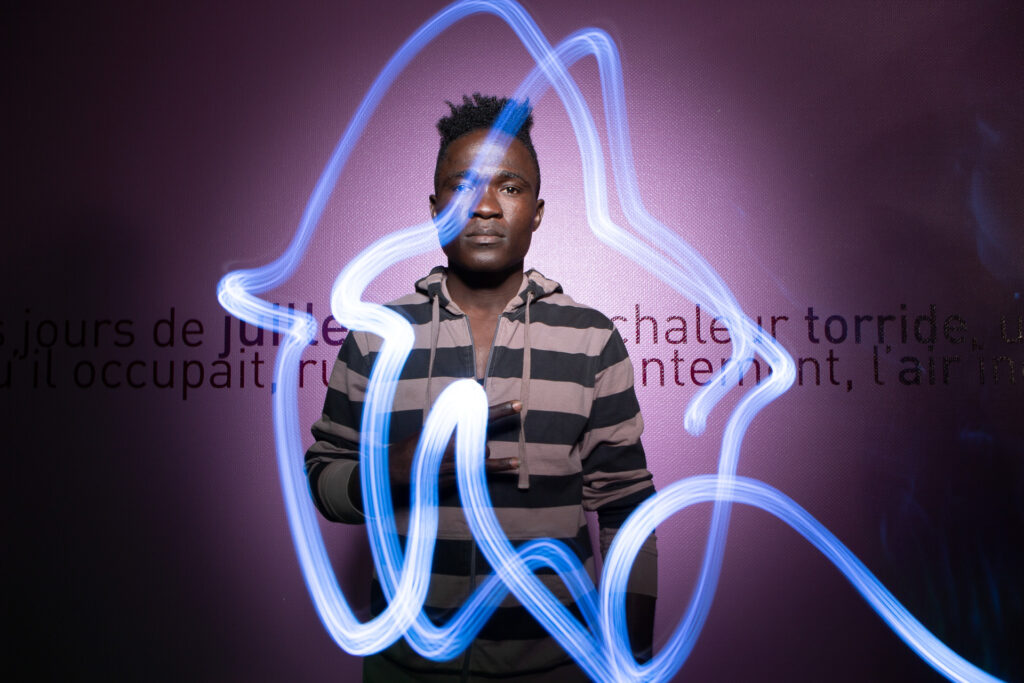 Atelier photo croisant jeunes hébergé·es et adolescent·es de la MDA. En partenariat avec La Chambre, 2018.